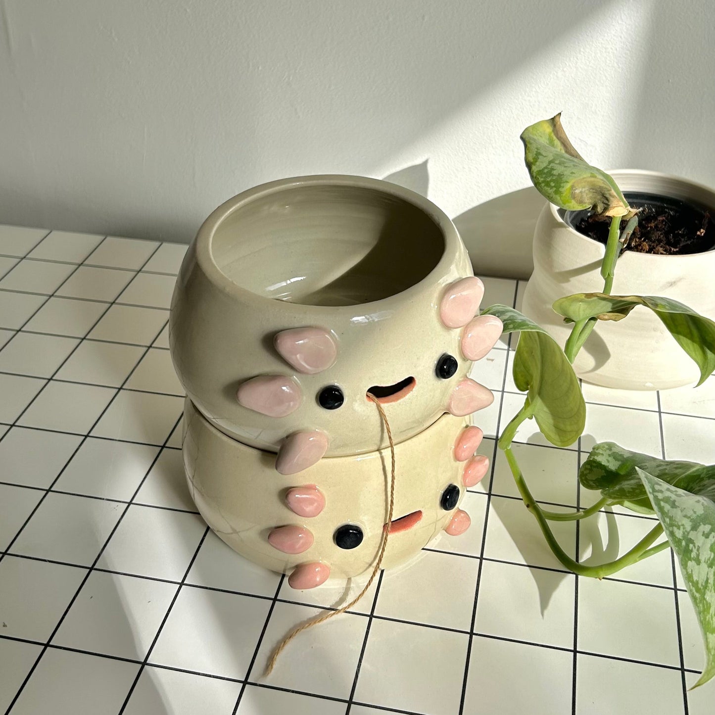 axolotl yarn bowl