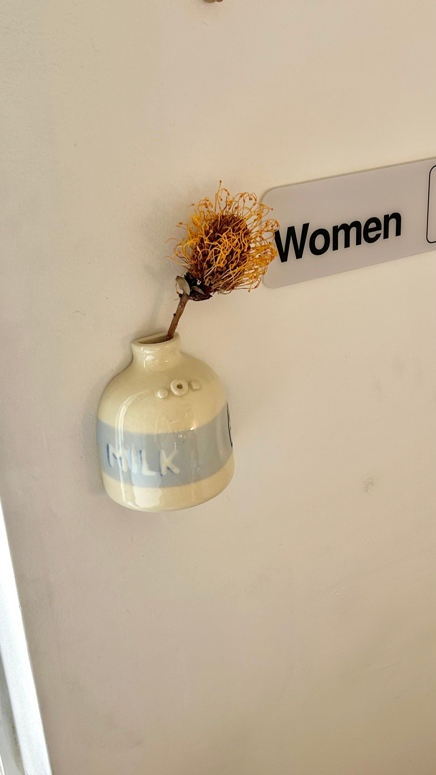 milk jug wall hanger