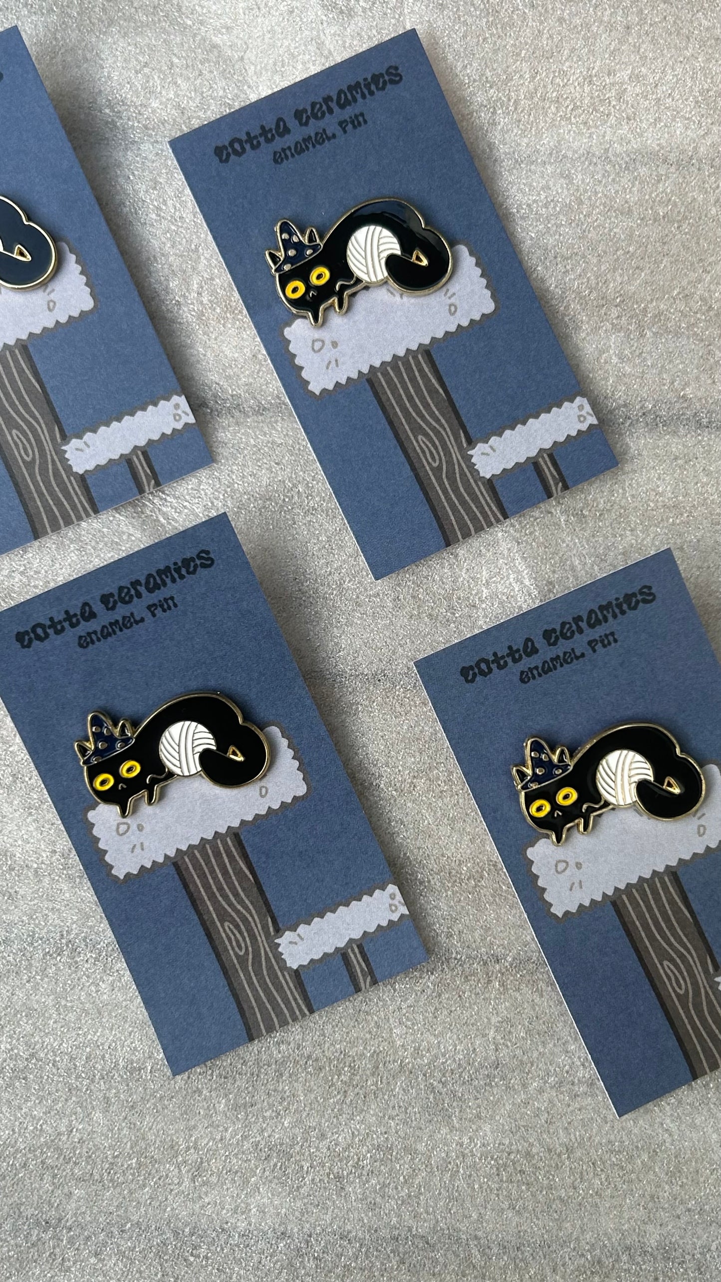 wizard cat pin
