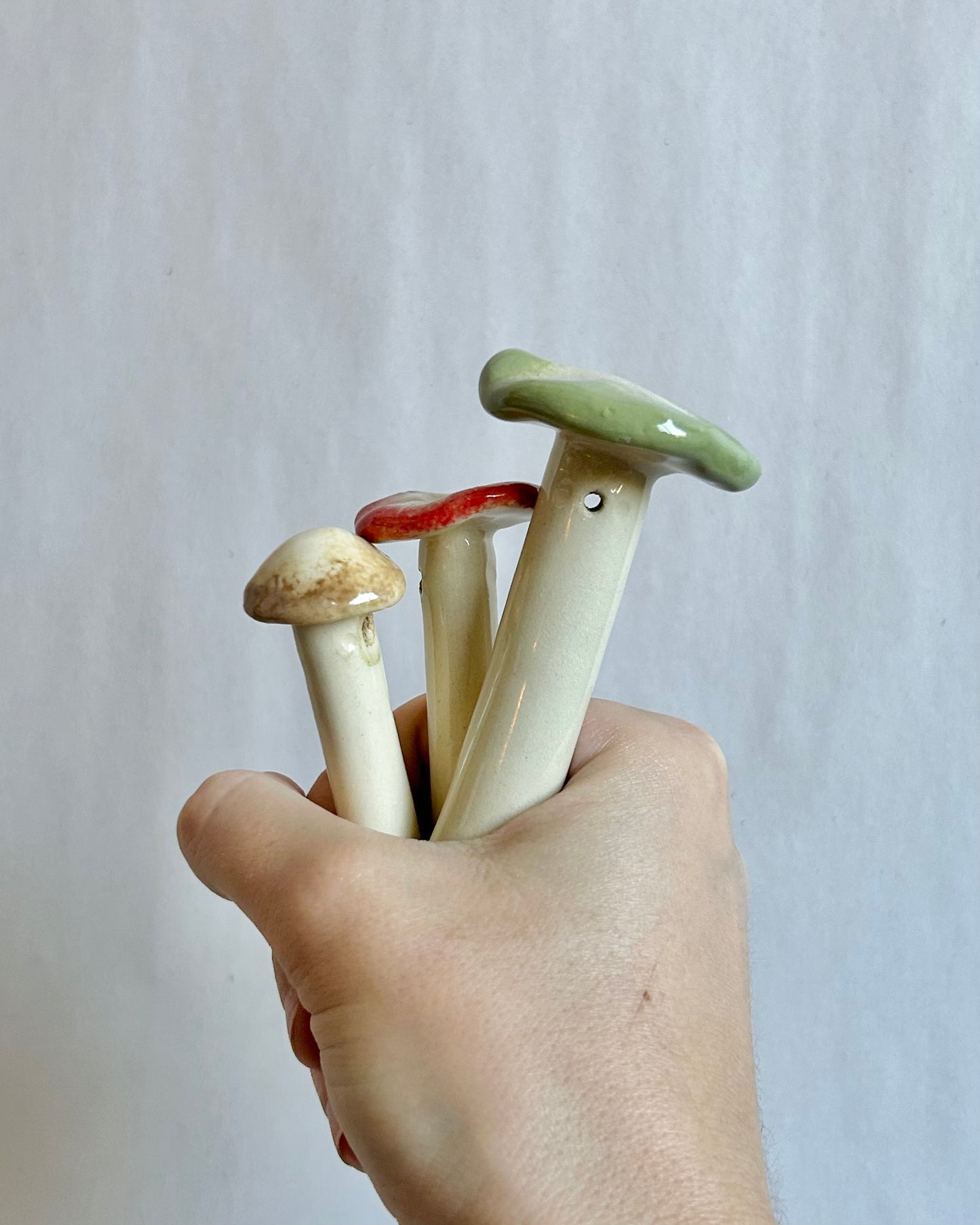 autumn mushroom spoon set