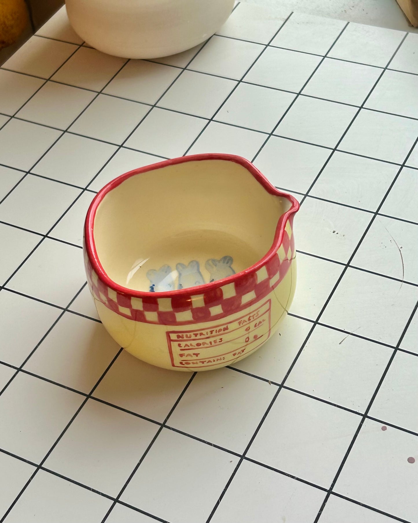 sardine tin matcha bowl
