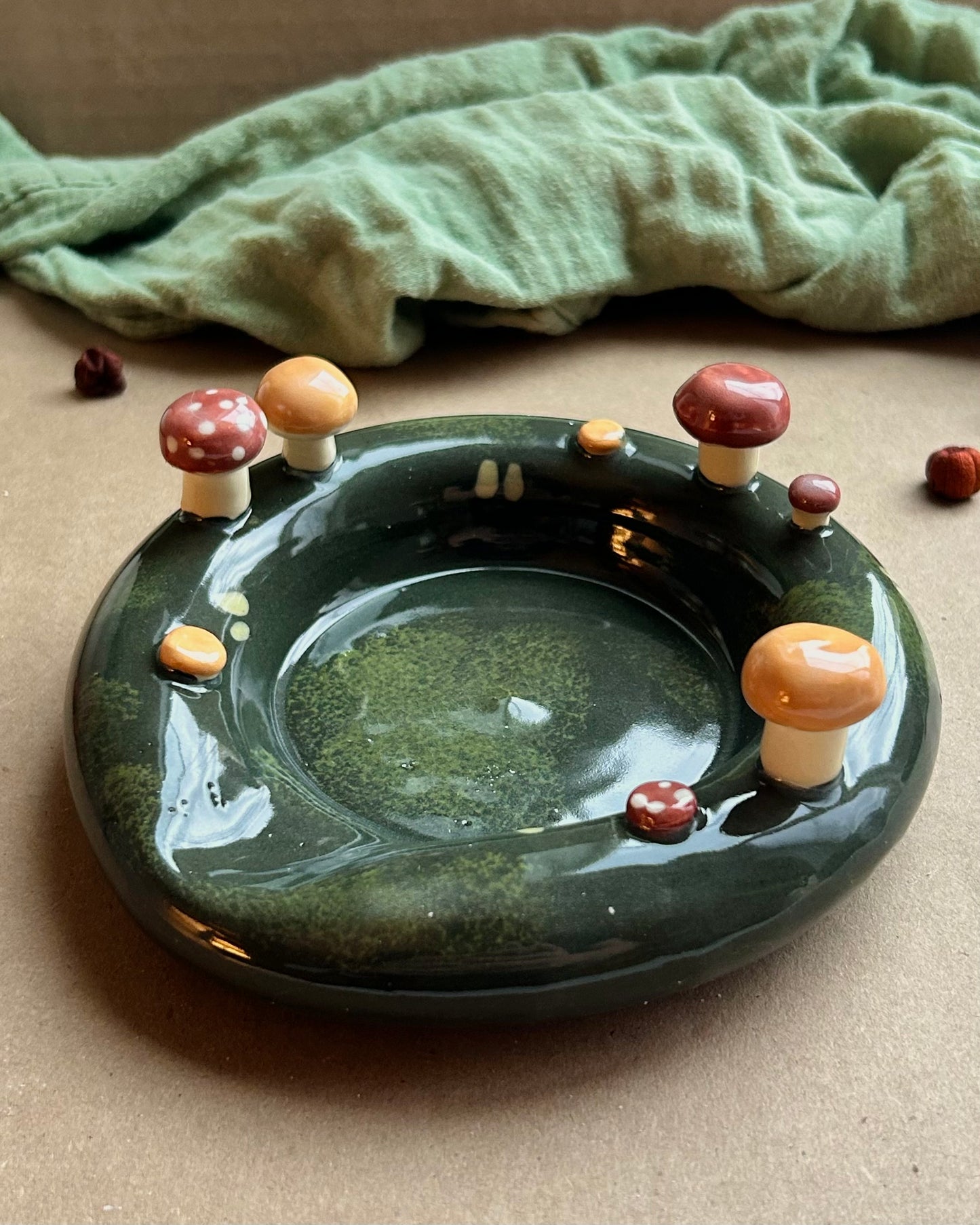 fairy ring spoon dish