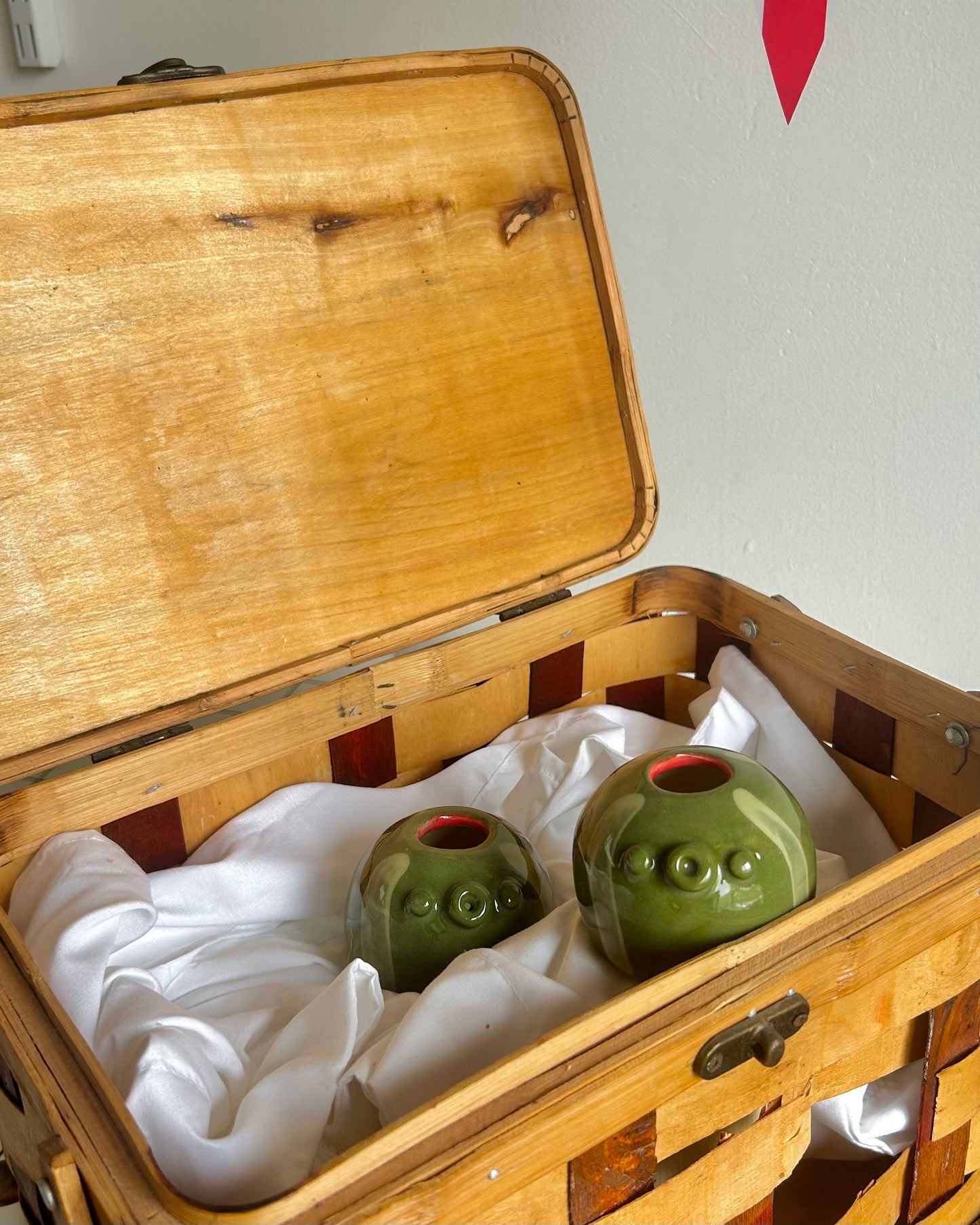 watermelon candle holder
