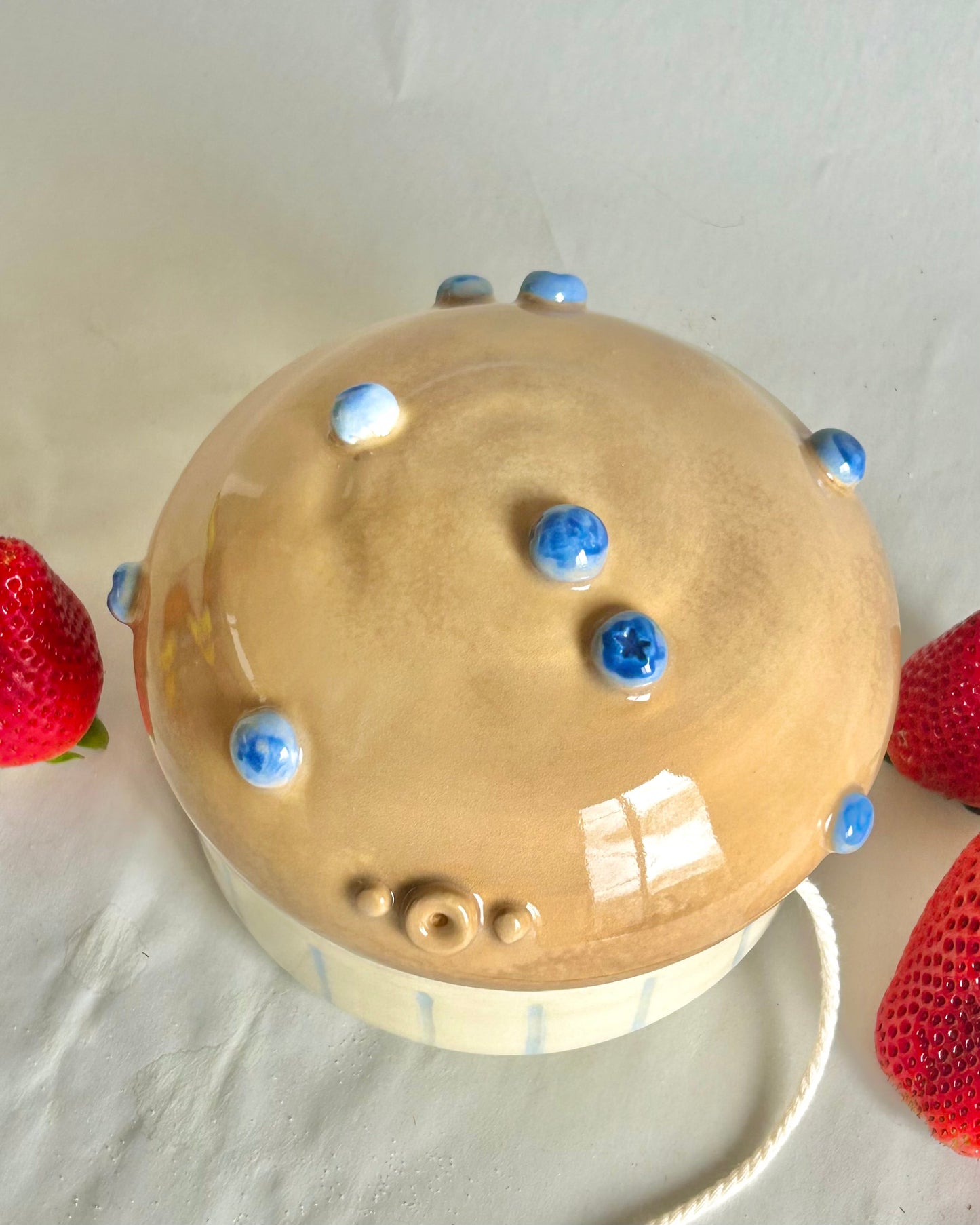 muffin yarn jar