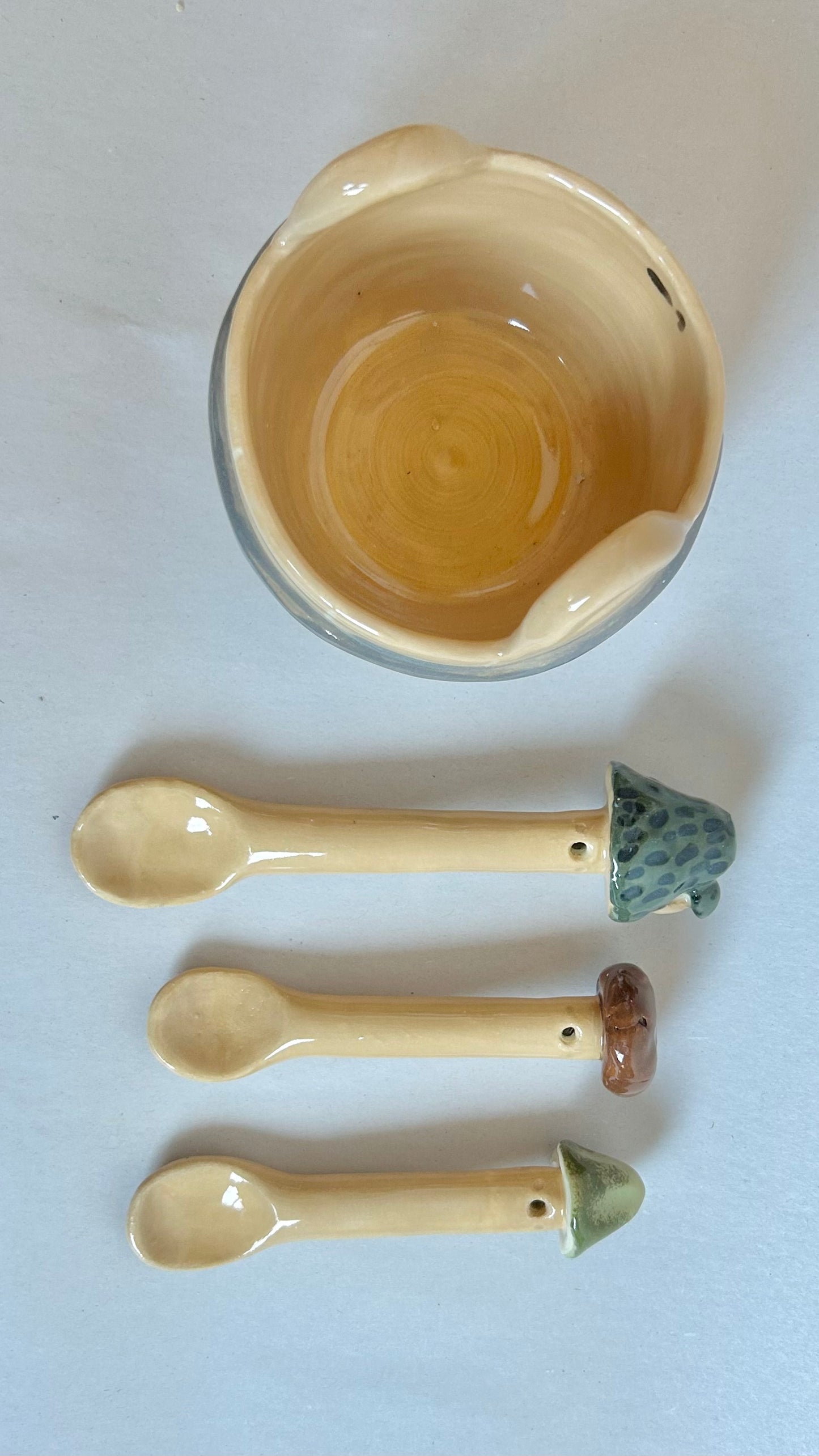 forest mushroom spoon set