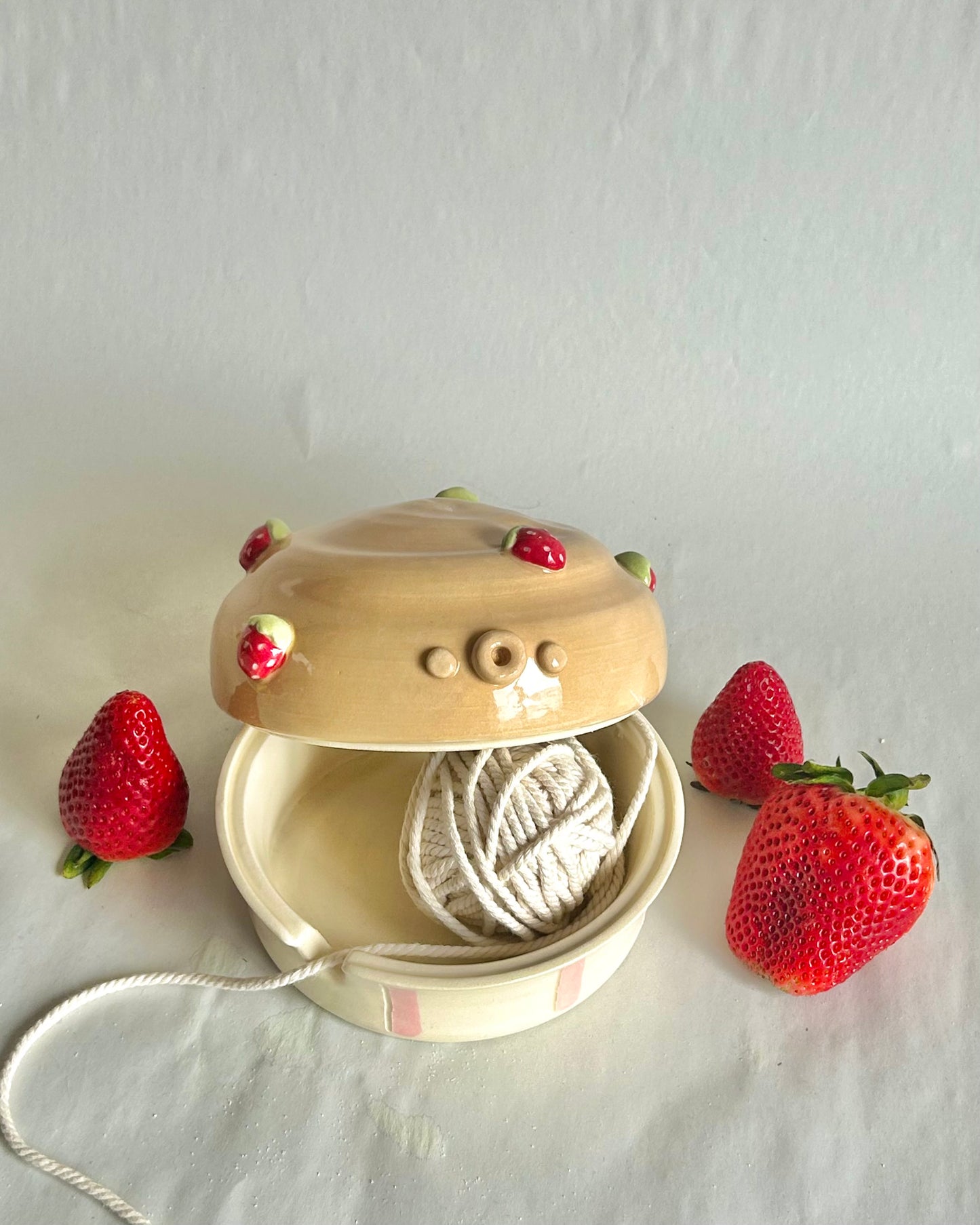 muffin yarn jar