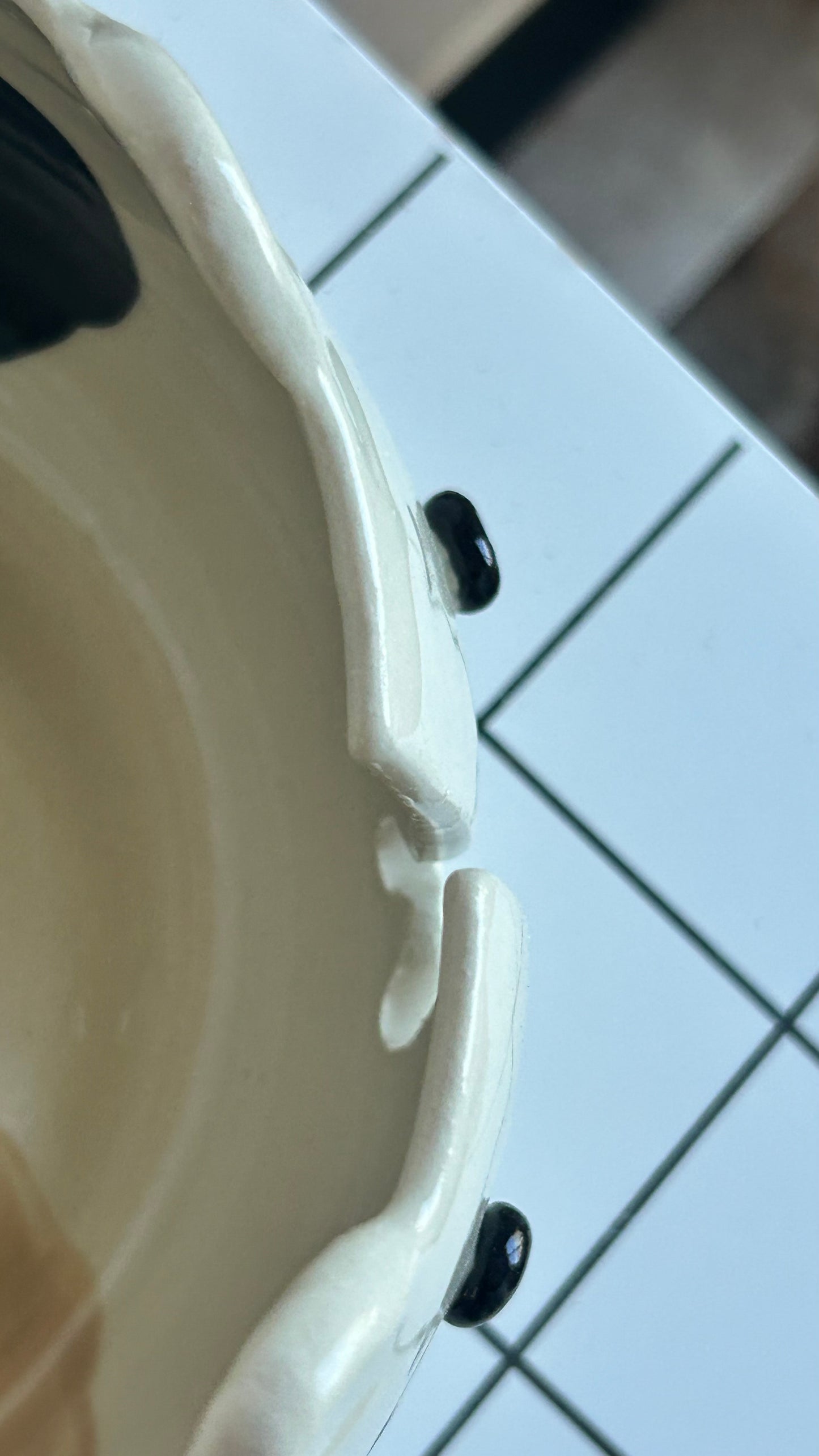 calico cat yarn bowl (imperfect)