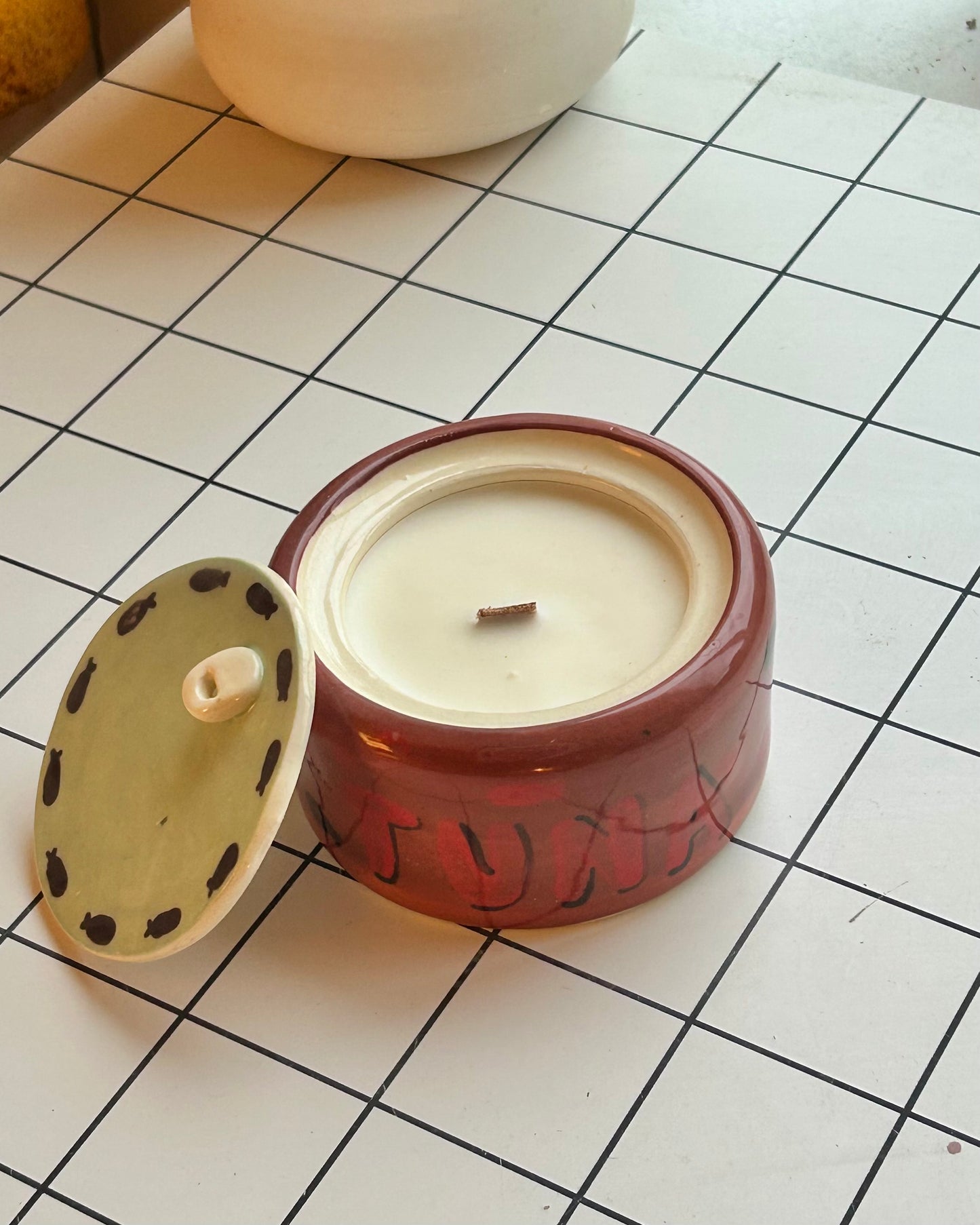 fish tin candle