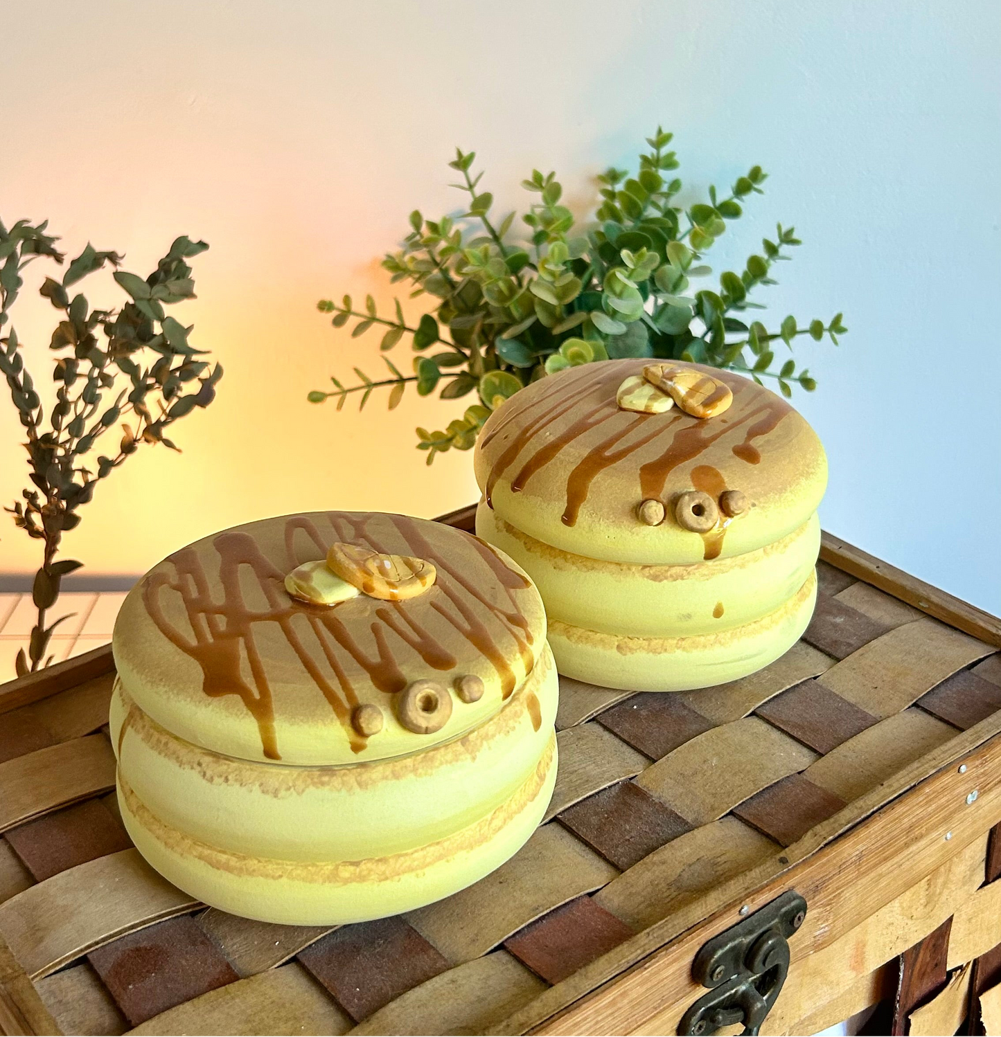 stack o’ pancakes yarn jar