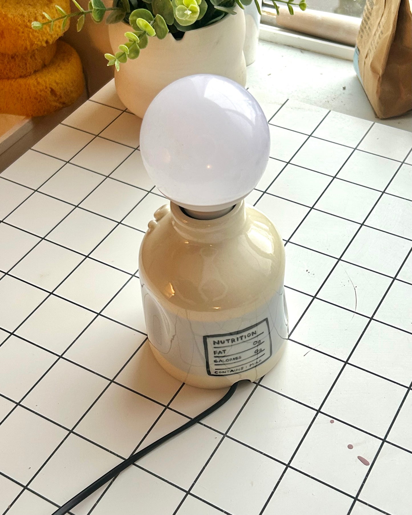 milk lamp