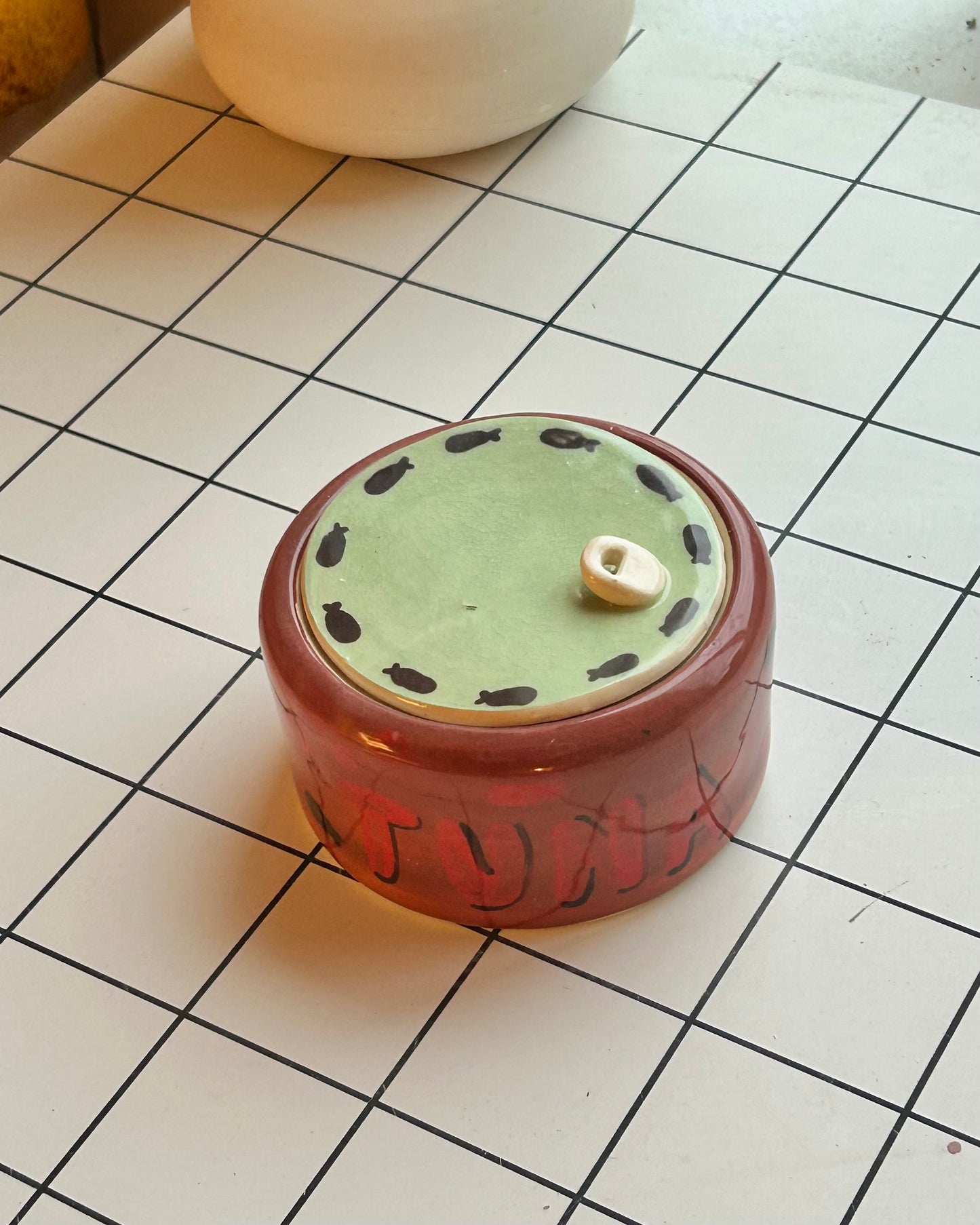 fish tin candle