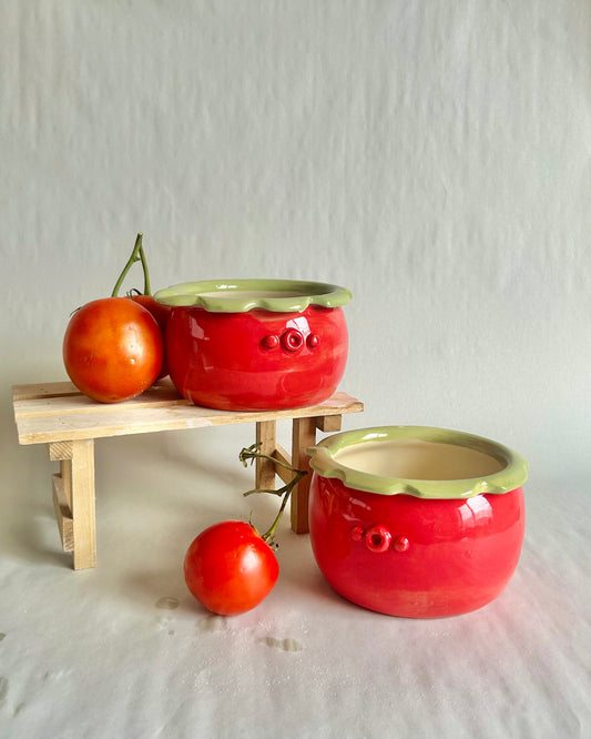 tomato matcha bowl