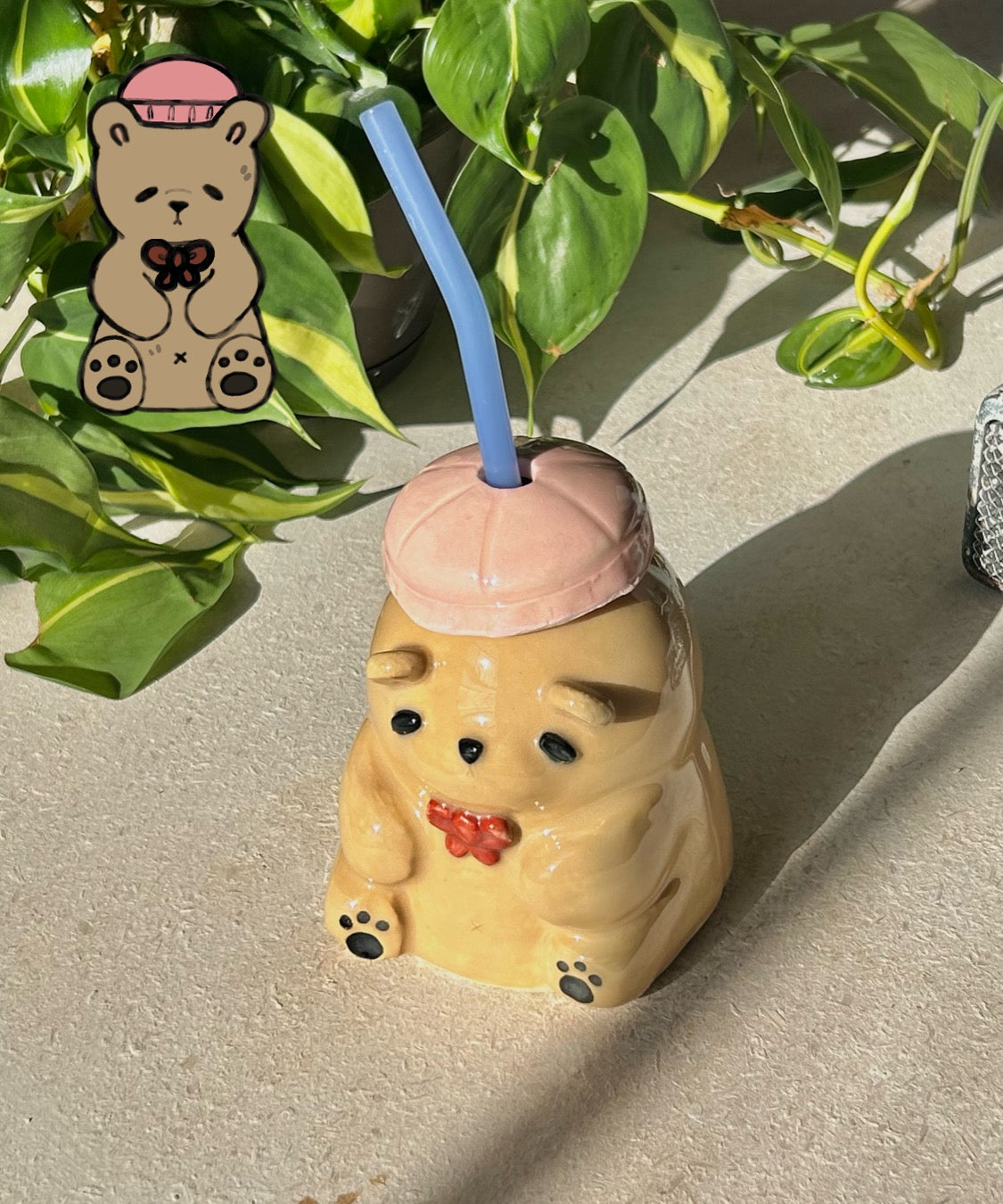 custom bear tumbler!