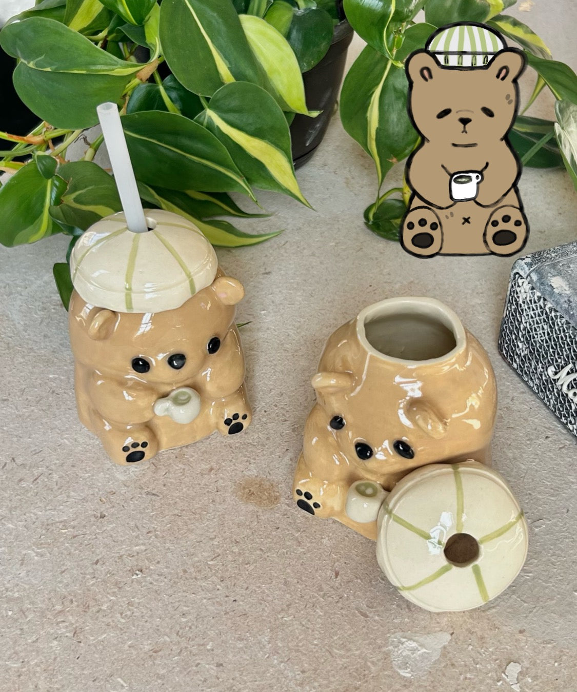 custom bear tumbler!