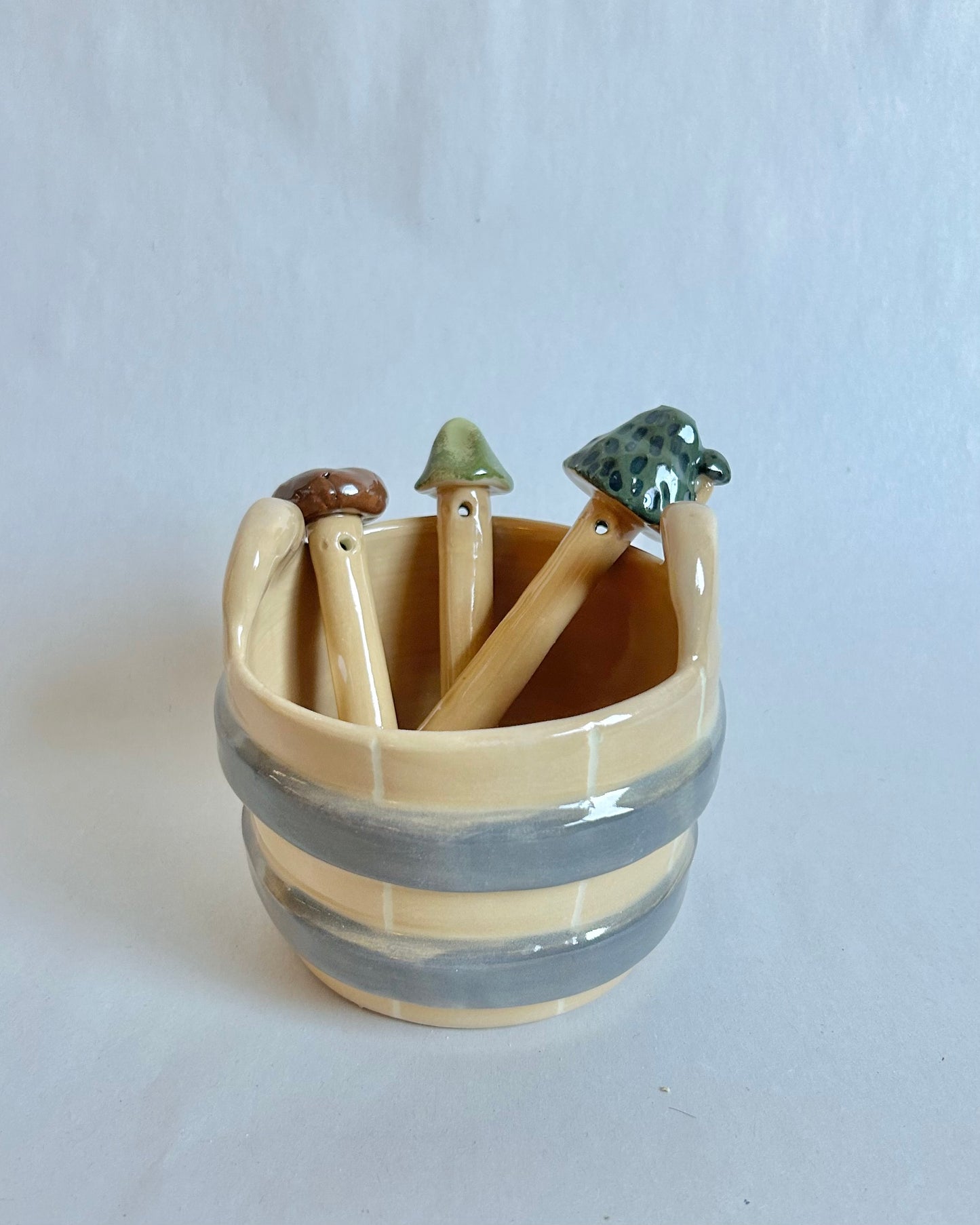 forest mushroom spoon set