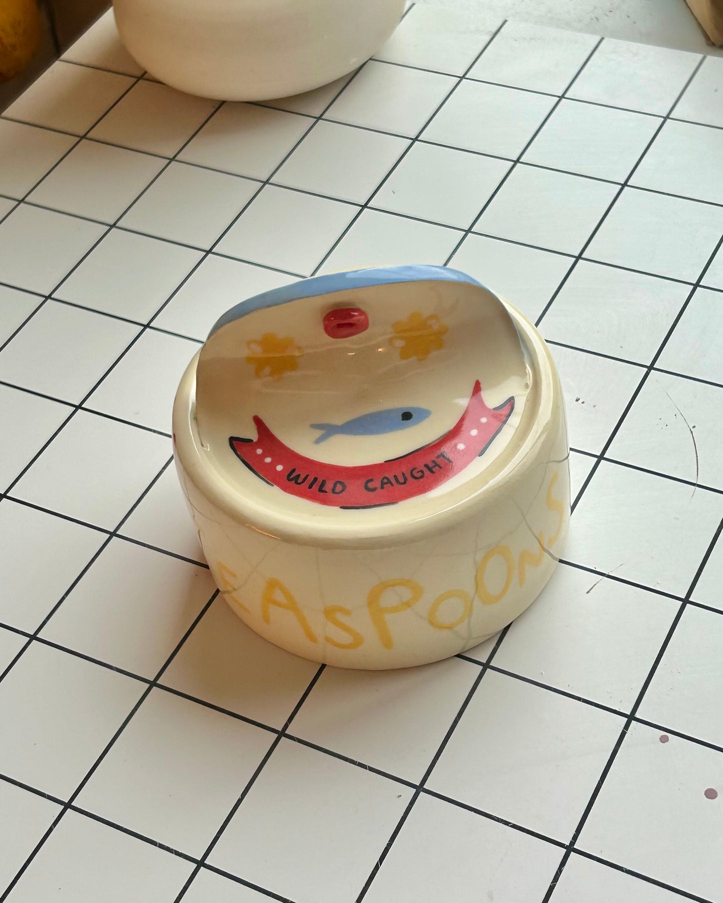 classic sardine tin + teaspoons