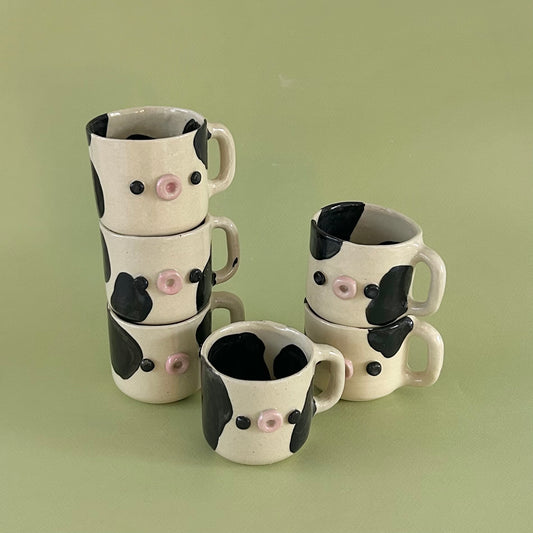 calico cat yarn bowl – cotta ceramics