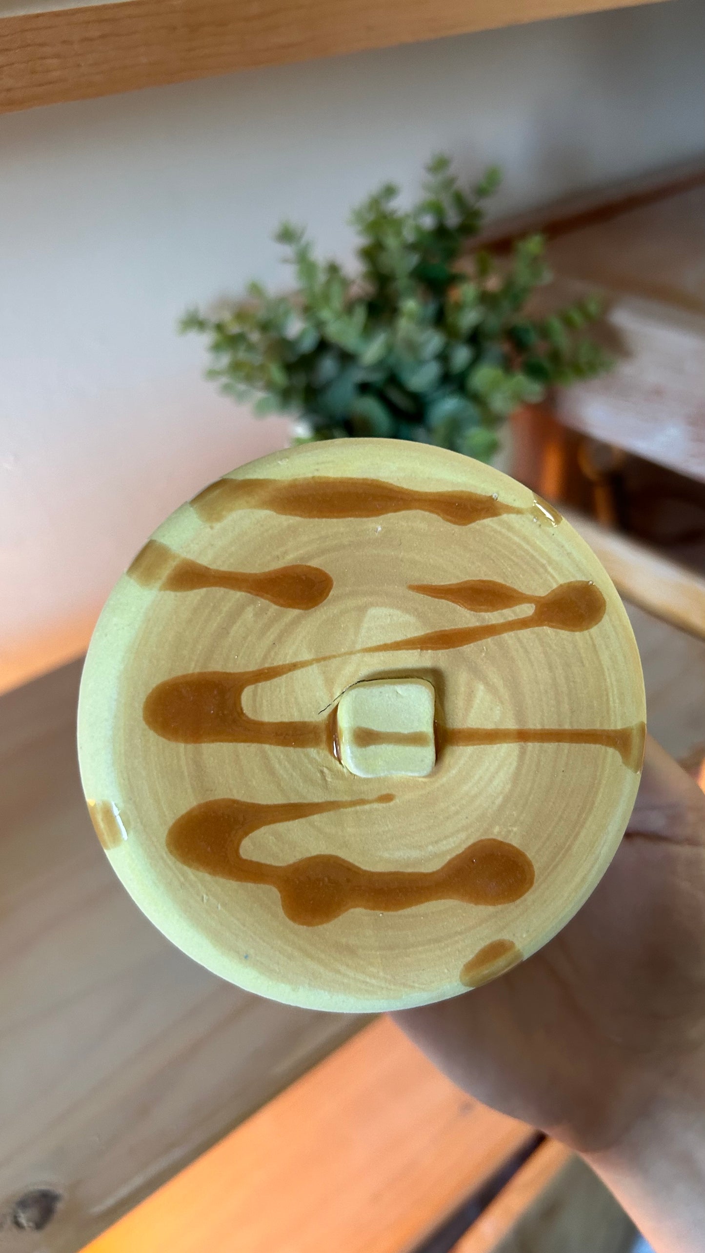 pancake to go cup (imperfect)