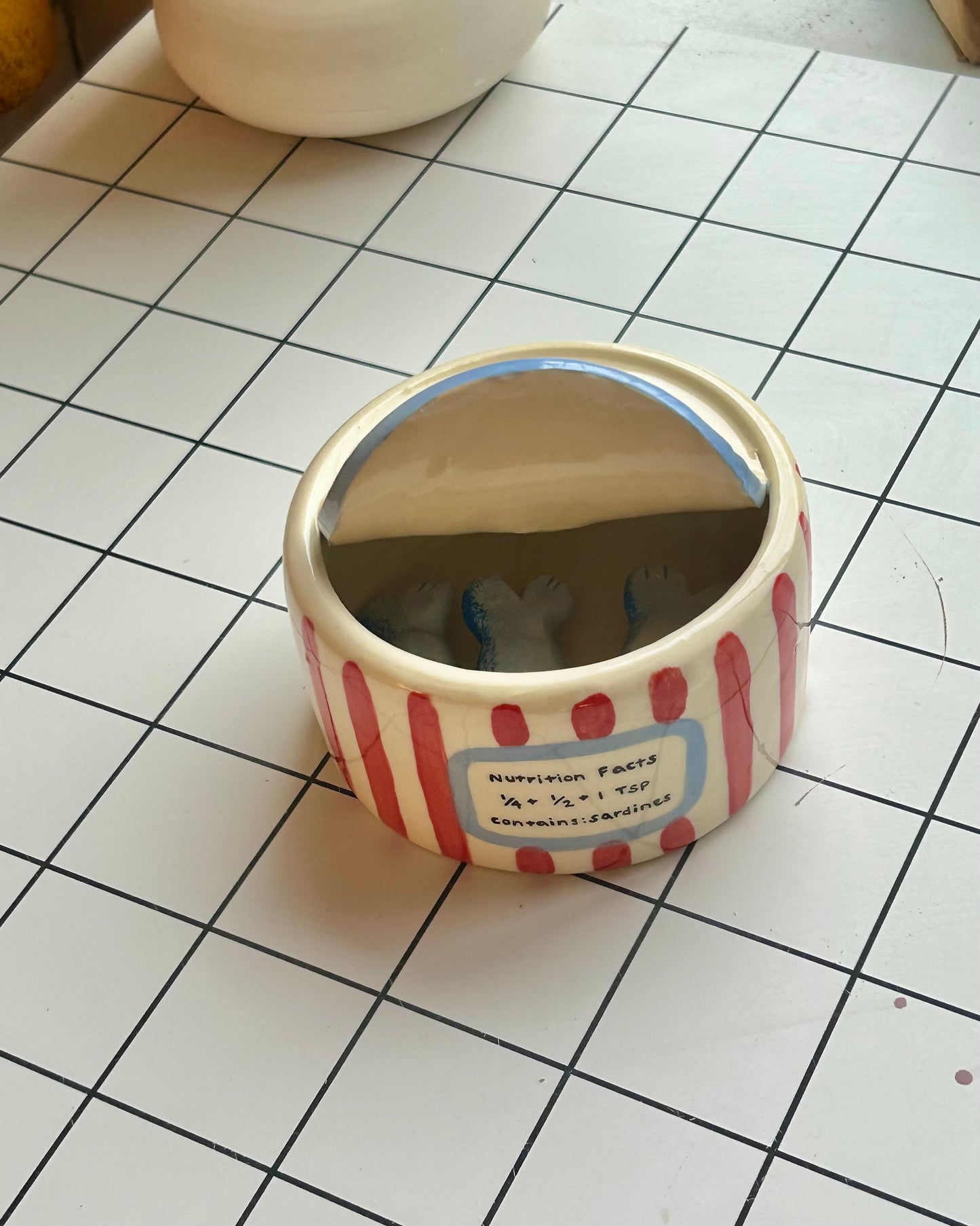 classic sardine tin + teaspoons