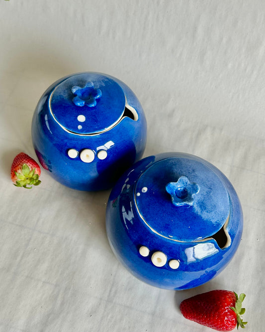 blueberry yarn jar