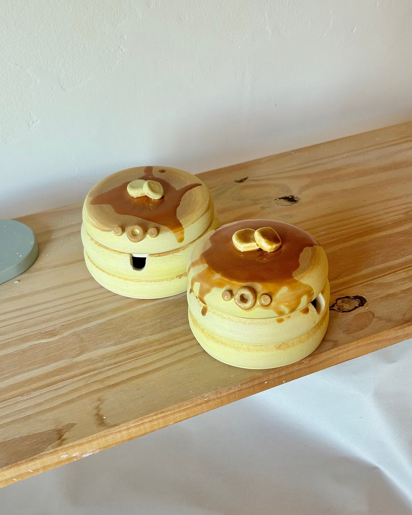 stack o’ pancakes yarn jar