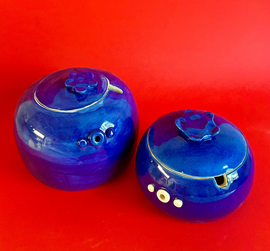 blueberry yarn jar