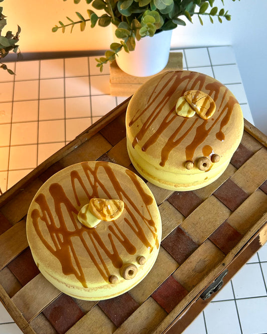 stack o’ pancakes yarn jar